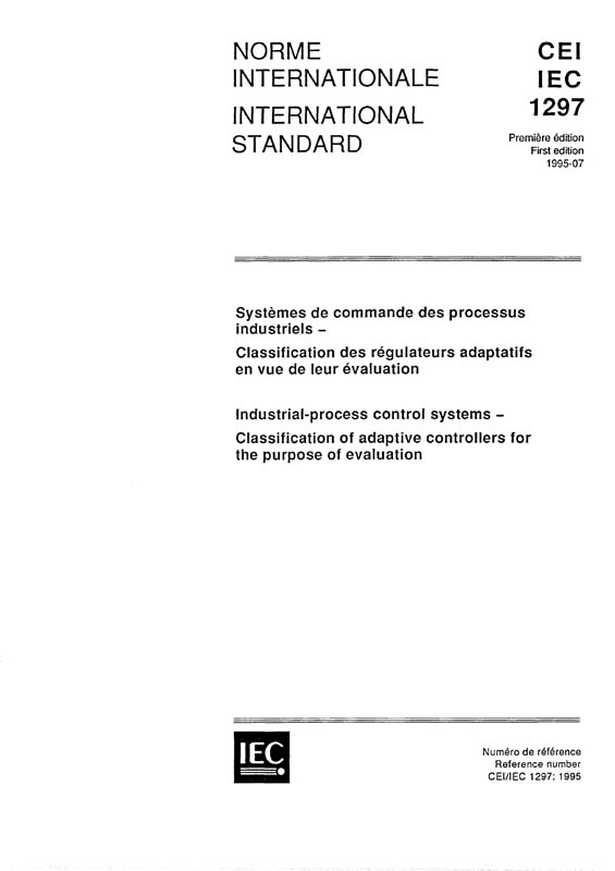 Cover IEC 61297:1995